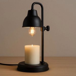 11 Candle Warmer Lamp with Adjustable Height and Dimmable Bulb