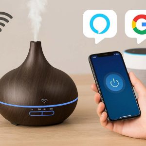 Smart WiFi Essential Oil Diffuser with Alexa and Google Home Voice Control